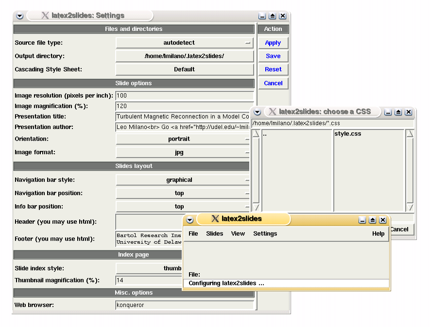 latex2slides in action